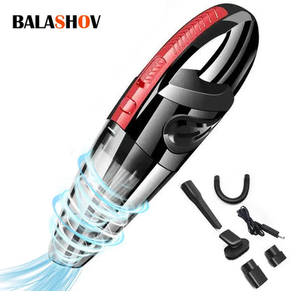 Aspirapolvere Portatile Senza Fili – Potente Ciclonico, Ricaricabile e Leggero 120W super power motor