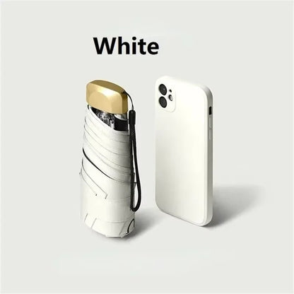 Mini Ombrello Portatile Impermeabile – Antivento, Leggero e Compatto