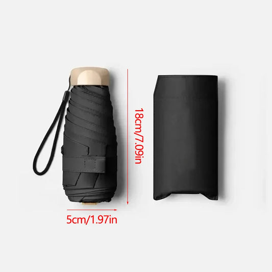 Mini Ombrello Portatile Impermeabile – Antivento, Leggero e Compatto